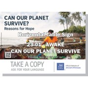 HPG-23.1 - 2023 Edition 1 - Awake - "Can Our Planet Survive - Reasons for Hope" - Table